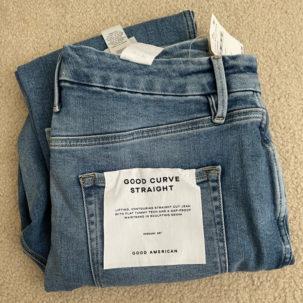 Good American Straight Jeans - size 12